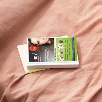 Gumming sticker without lamination