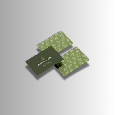 Normal card with matt Lamination